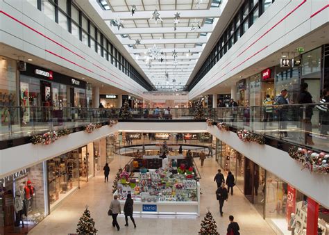 inside shopping mall.